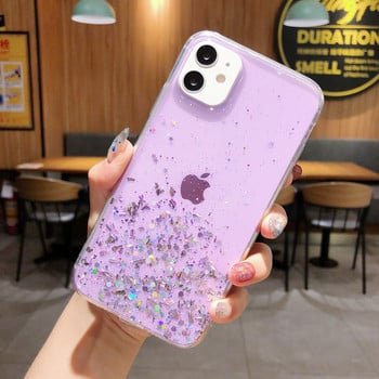 Θήκη Bling Glitter για Huawei P30 P20 Lite Y6 Y7 Y9 Prime 2019 Nova 3i 5 5i 6 Honor 10 20 Pro P Smart Plus Z Soft Silicone Cover