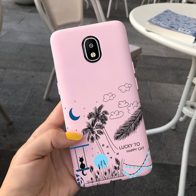 За Samsung Galaxy J3 J5 J7 Pro 2017 Калъф Pretty Girls Cover Меки силиконови калъфи за телефони за Samsung J330F J530FJ730F Cover Bumper