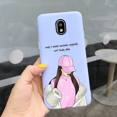 За Samsung Galaxy J3 J5 J7 Pro 2017 Калъф Pretty Girls Cover Меки силиконови калъфи за телефони за Samsung J330F J530FJ730F Cover Bumper