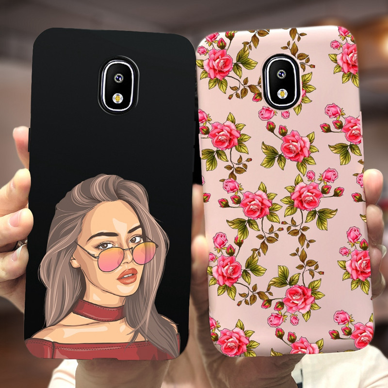 За Samsung Galaxy J3 J5 J7 Pro 2017 Калъф Pretty Girls Cover Меки силиконови калъфи за телефони за Samsung J330F J530FJ730F Cover Bumper