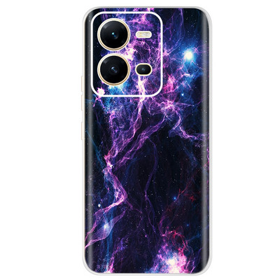 Για Vivo V25 Case 2022 Cute Cat Cartoon Painted Cover Βαμμένο από σιλικόνη μαλακό TPU Fundas Θήκη τηλεφώνου για Vivo V25 V 25 Vivo V25e Πίσω κάλυμμα