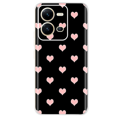 Για Vivo V25 Case 2022 Cute Cat Cartoon Painted Cover Βαμμένο από σιλικόνη μαλακό TPU Fundas Θήκη τηλεφώνου για Vivo V25 V 25 Vivo V25e Πίσω κάλυμμα