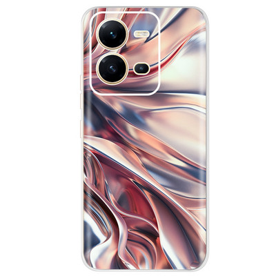 Για Vivo V25 Case 2022 Cute Cat Cartoon Painted Cover Βαμμένο από σιλικόνη μαλακό TPU Fundas Θήκη τηλεφώνου για Vivo V25 V 25 Vivo V25e Πίσω κάλυμμα