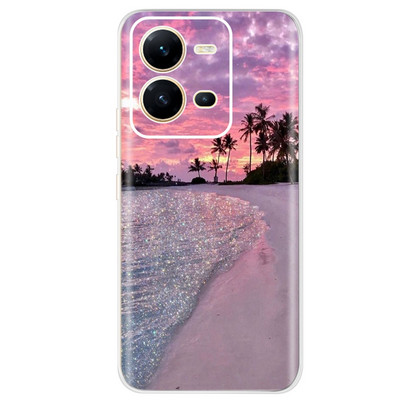 Για Vivo V25 Case 2022 Cute Cat Cartoon Painted Cover Βαμμένο από σιλικόνη μαλακό TPU Fundas Θήκη τηλεφώνου για Vivo V25 V 25 Vivo V25e Πίσω κάλυμμα