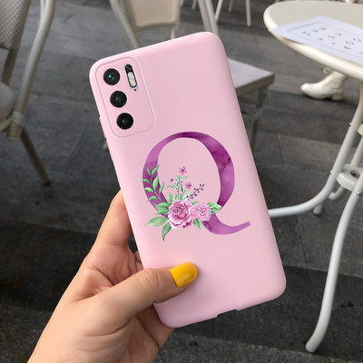 Сладко покритие с букви за калъф Xiaomi Redmi Note 10 5G Силиконов мек калъф Shockoroof Fundas за калъфи за телефони Xiaomi Redmi Note10 5G