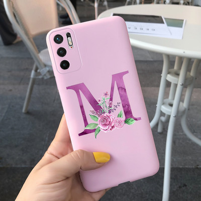 Сладко покритие с букви за калъф Xiaomi Redmi Note 10 5G Силиконов мек калъф Shockoroof Fundas за калъфи за телефони Xiaomi Redmi Note10 5G