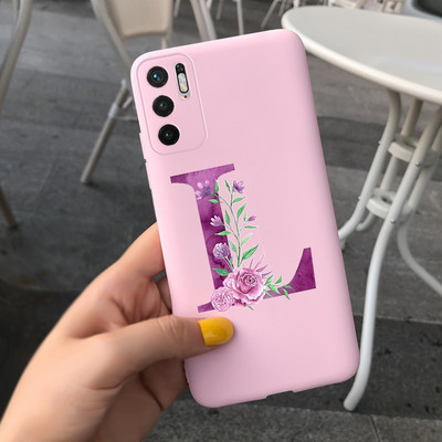 Сладко покритие с букви за калъф Xiaomi Redmi Note 10 5G Силиконов мек калъф Shockoroof Fundas за калъфи за телефони Xiaomi Redmi Note10 5G