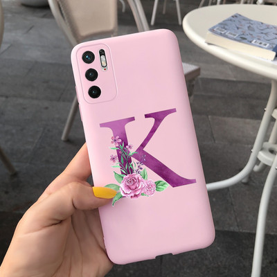 Сладко покритие с букви за калъф Xiaomi Redmi Note 10 5G Силиконов мек калъф Shockoroof Fundas за калъфи за телефони Xiaomi Redmi Note10 5G