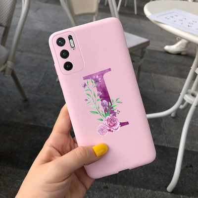 Сладко покритие с букви за калъф Xiaomi Redmi Note 10 5G Силиконов мек калъф Shockoroof Fundas за калъфи за телефони Xiaomi Redmi Note10 5G