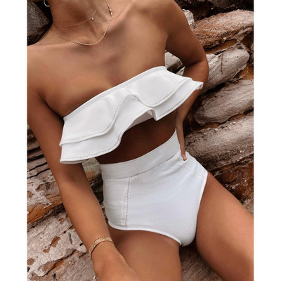 2023 m. Seksualūs Bandeau Bikiniai Moteriški maudymosi kostiumėliai Push Up maudymosi kostiumėliai Brazilijos bikinio rinkinys paplūdimio maudymosi kostiumėlis, maudymosi kostiumėlis Biquini XXL