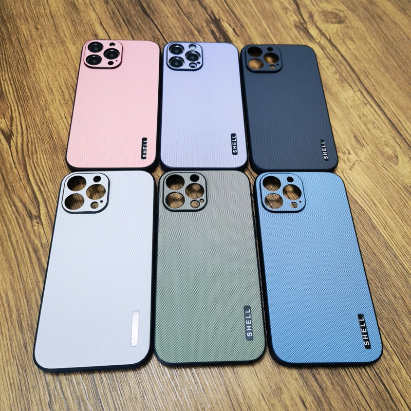 Luksuzna mat maska za iPhone 14 13 12 11 Pro Max XS XS XR Plus Poslovna ugodna crna maska bez otisaka prstiju