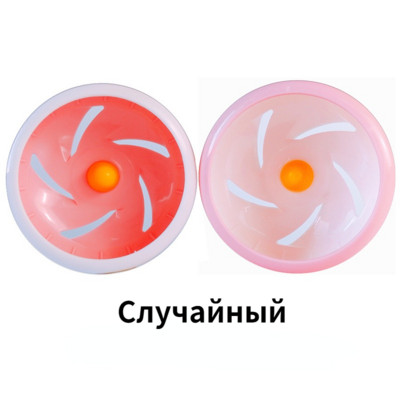 Колело за бягане на хамстер 18CM Играчки за морско свинче Златна мечка Движение на малки животни Безшумен валяк Прозрачна кръгла бягаща пътека