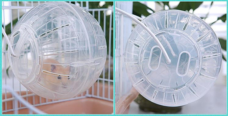 14 см хамстер Спортна топка Земеделски плъх Малък домашен любимец Гризач Мишки Джогинг Бягащ хамстер Гербил Упражнение Топки Игра играчки Аксесоари