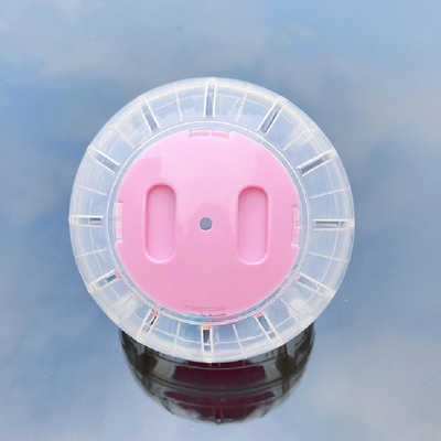 Mini plastični šaljivi hrčak, igračka za trčanje, tihi rotirajući kotač za trčanje, činčila, ljubimac, gerbil, sportska lopta za vježbu za male životinje