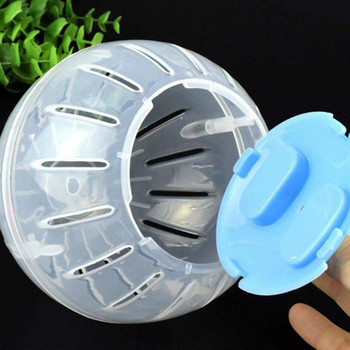 Pet Running Ball Plastic Grounder Jogging Hamster Домашни любимци Малка играчка за упражнения Хамстер Аксесоари Домашни любимци Малки играчки за упражнения Dropship