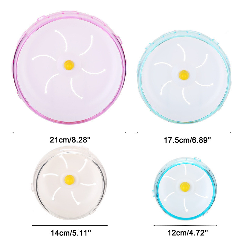 Hörcsögfutó kerék Csendes hörcsögkerék Kocogó játékok Tengerimalac sündisznó kisállat gyakorló kerekek hörcsögtartozékok