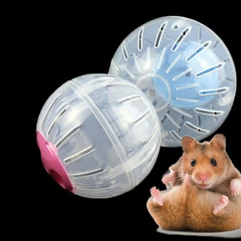 Pet Running Ball Antistress Hamster Ball Toys Упражнение Джогинг Топки за бягане за малък домашен любимец Чинчила Гризач Гербил Плъх Хамстер