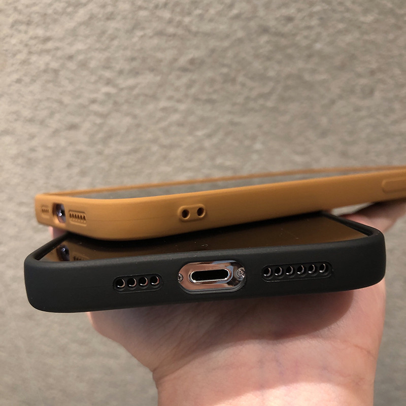 Матов силиконов калъф за телефон за iPhone 14 13 12 11 Pro Max Mini XR XS Max X 8 7 14 Plus SE 2020 Портектор за обектив на камера Мека корица