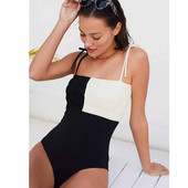 Modni jednodijelni kupaći kostim s pločom Ženski kupaći kostim Push Up Ljetna odjeća za plažu Biquini Biquini odjeća za surfanje bez leđa Plus veličina