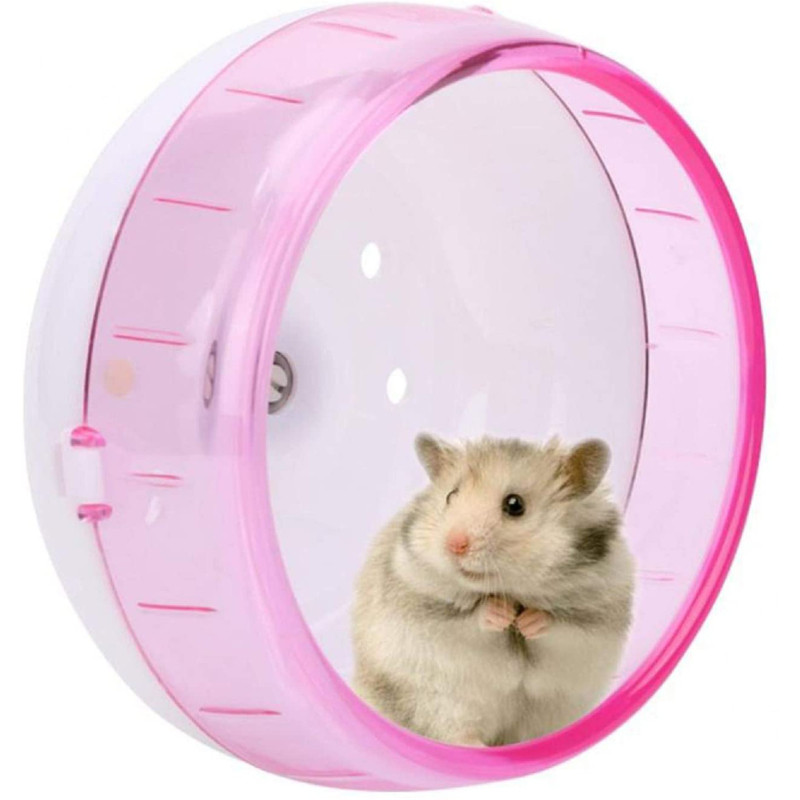 Hamster Wheel Ultra-csendes görgős futópad Tengerimalac Futó Sport Kerek 12cm Otthoni Kisállat-ketrec kiegészítők