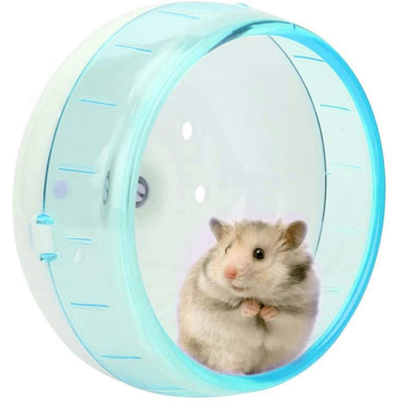 Hamster Wheel Ultra-csendes görgős futópad Tengerimalac Futó Sport Kerek 12cm Otthoni Kisállat-ketrec kiegészítők