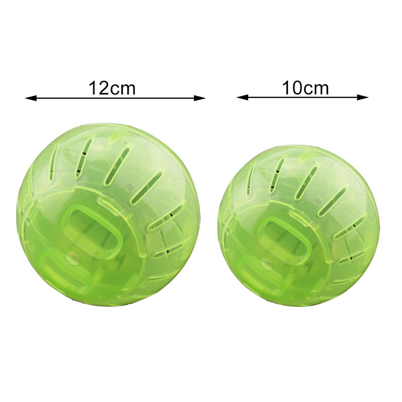 10 см антистрес домашен любимец хамстер топка играчки упражнения джогинг топки за бягане за малки домашни любимци чинчила гризач гербил плъх мишка продукти