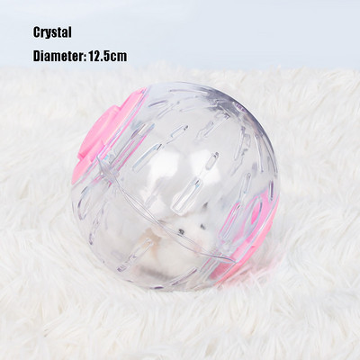 Tiha lopta za hrčka Lopta za trčanje Aktivnosti za vježbu Igračka Prozirna lopta za hrčka Mini pas hrčak Posebna igračka lopta