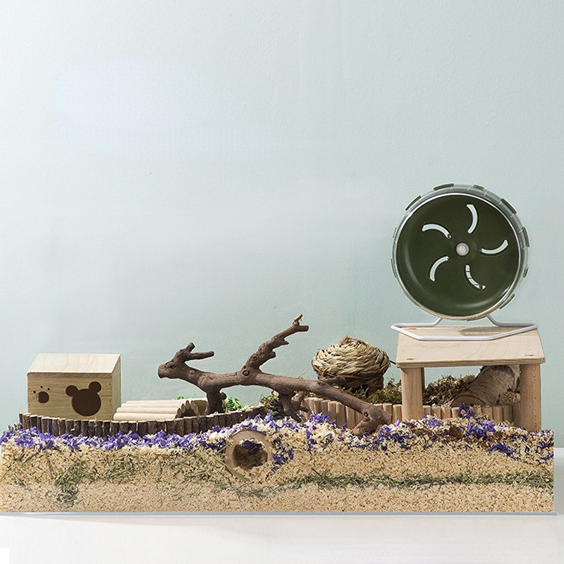 12 cm-es hörcsög sport futó patkánykerék kis kocogó rágcsáló egerek néma hörcsög játék játékok gerbil gyakorlattartók Tartozékok