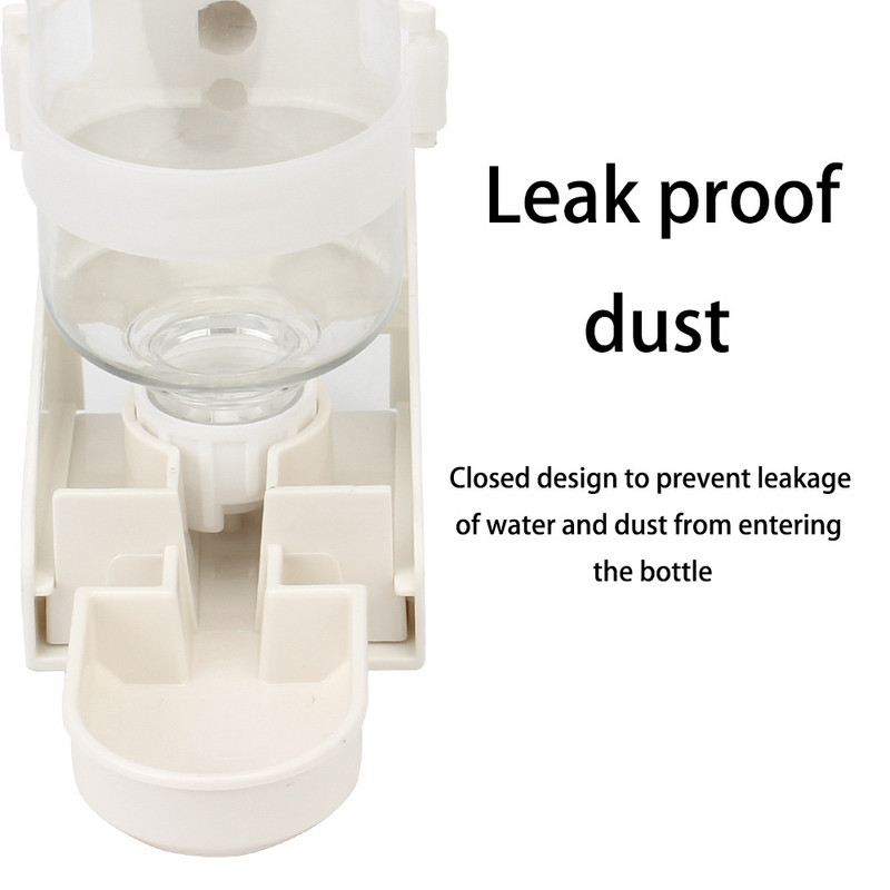 500 ML Kućni ljubimci, papige, ptice, pojilica za mačke, pse, kavez, viseći dozator vode za golubove, zečeve, mačke, male kućne ljubimce, posuda za hranjenje vode