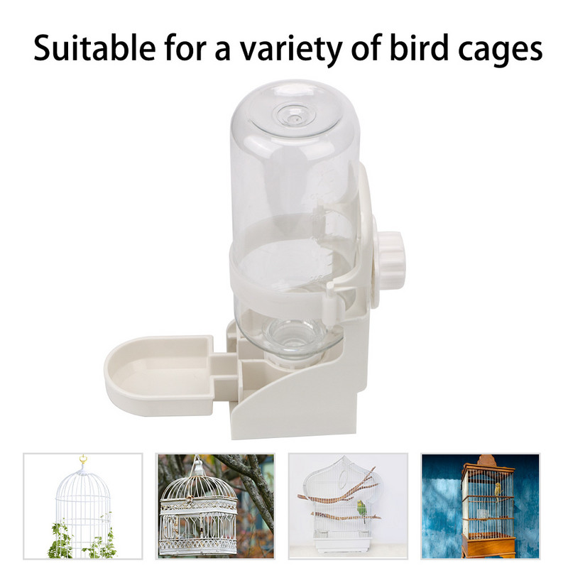 500 ML Kućni ljubimci, papige, ptice, pojilica za mačke, pse, kavez, viseći dozator vode za golubove, zečeve, mačke, male kućne ljubimce, posuda za hranjenje vode
