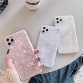 Θήκη Glitter Dream Shell Pattern για iPhone 12 11 13 Pro Max XR XS Max X 8 7 Plus Μαλακό κάλυμμα σιλικόνης IMD για iPhone 11 12 Pro