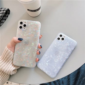 Θήκη Glitter Dream Shell Pattern για iPhone 12 11 13 Pro Max XR XS Max X 8 7 Plus Μαλακό κάλυμμα σιλικόνης IMD για iPhone 11 12 Pro