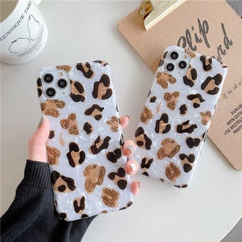 Θήκη τηλεφώνου Leopard Print για iPhone 11 13 12 Pro Max XR XS Max X Luxury Soft IMD Dream Shell πίσω κάλυμμα για iPhone 13Pro 12 11