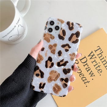 Θήκη τηλεφώνου Leopard Print για iPhone 11 13 12 Pro Max XR XS Max X Luxury Soft IMD Dream Shell πίσω κάλυμμα για iPhone 13Pro 12 11