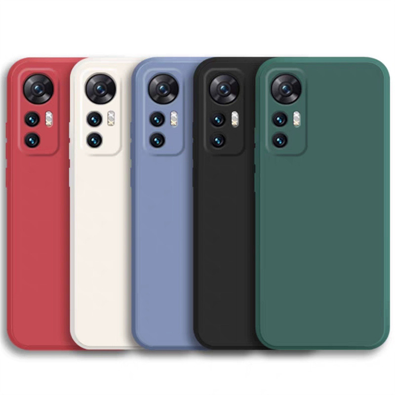 За Xiaomi 12 Pro Case Cover за Xiaomi Mi 12 Lite 12X 12 12T 13 Pro Redmi Note 11 Shell Мек течен силиконов калъф за Xiaomi 12