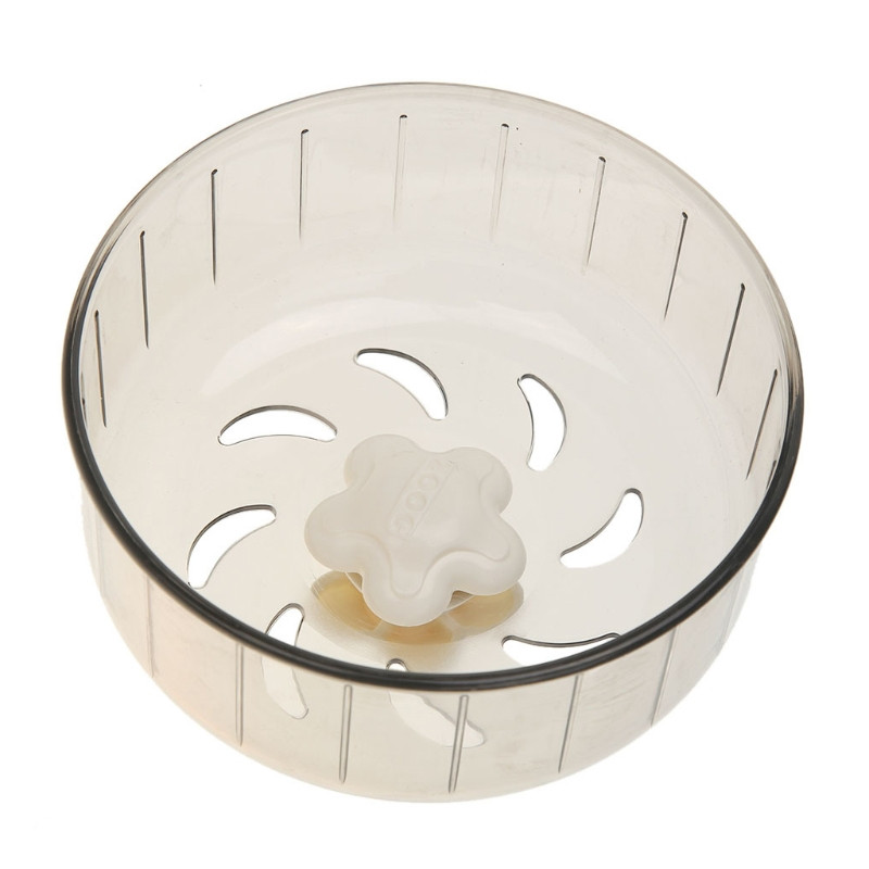 Silent Exercise Wheel Plastic Spinner Hamster Acrylic Diacer Running Wheels for Rats Ποντίκια Gerbils Διάμετρος δίσκου 5,12"