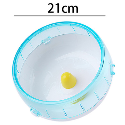 Играчка с диск за бягане хамстер Безшумно въртящо се колело за джогинг Спортно колело за домашни любимци Играчки Аксесоари за клетка 2 цвята Ново 2022 г.