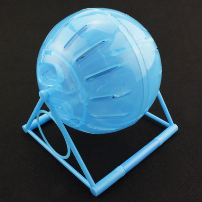 Колело за хамстер Пластмасова топка за спорт на открито Колела за бягане Малък домашен любимец Гербил Сирийски хамстер Фитнес търкалящи се топки Вятърна мелница