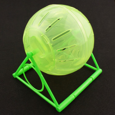 Колело за хамстер Пластмасова топка за спорт на открито Колела за бягане Малък домашен любимец Гербил Сирийски хамстер Фитнес търкалящи се топки Вятърна мелница