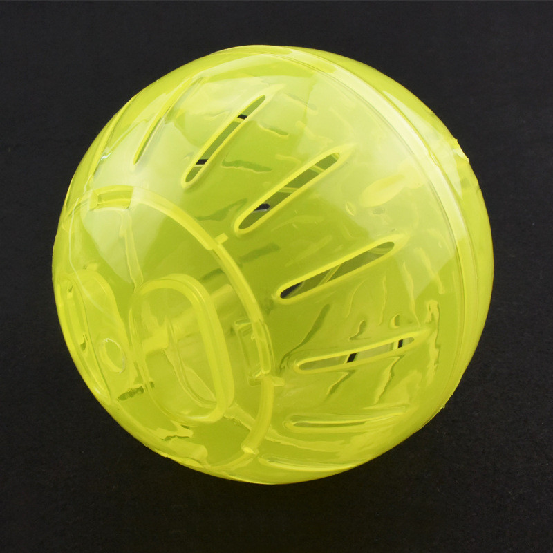 Колело за хамстер Пластмасова топка за спорт на открито Колела за бягане Малък домашен любимец Гербил Сирийски хамстер Фитнес търкалящи се топки Вятърна мелница