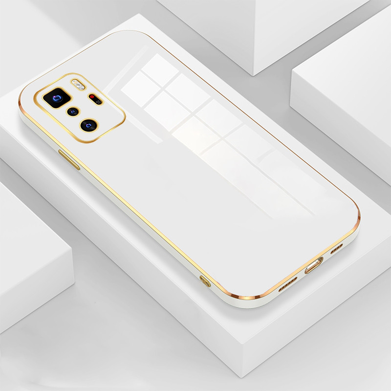 Луксозен квадратен калъф за телефон Xiaomi Redmi Note 11 10 5G 8 9 Pro Max 10s 9S 9T Redmi 9 9A Тънък мек силиконов заден капак