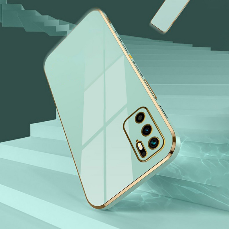 Луксозен квадратен калъф за телефон Xiaomi Redmi Note 11 10 5G 8 9 Pro Max 10s 9S 9T Redmi 9 9A Тънък мек силиконов заден капак