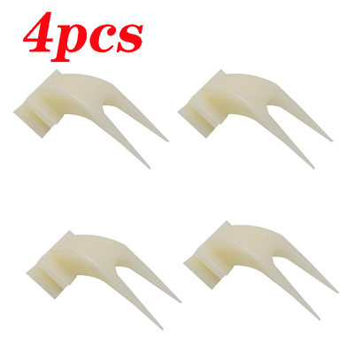 4 buc. Păsări Papagali Furculiță cu fructe Accesorii pentru animale de companie Suport pentru hrană din plastic Hrănire în cușcă Accesorii pentru animale de companie Hrănitoare pentru păsări pentru fereastră Materiale pentru păsări