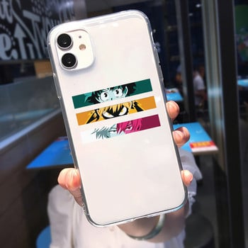 Θήκη τηλεφώνου για Iphone 14 13 12 11 Pro Max 8 7 Plus XS XR Funda Anime My Hero Academia Deku Bakugou Boku No Hero Academia Εξώφυλλο