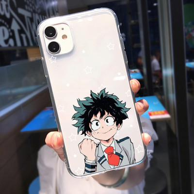Калъф за телефон за Iphone 14 13 12 11 Pro Max 8 7 Plus X XS XR Funda Anime My Hero Academia Deku Bakugou Boku No Hero Academia Cover