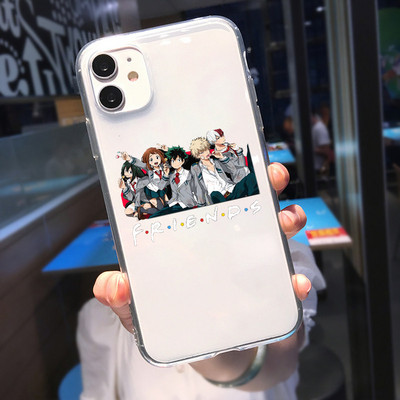 Калъф за телефон за Iphone 14 13 12 11 Pro Max 8 7 Plus X XS XR Funda Anime My Hero Academia Deku Bakugou Boku No Hero Academia Cover