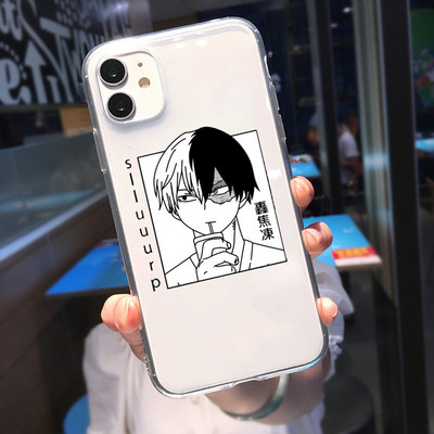 Калъф за телефон за Iphone 14 13 12 11 Pro Max 8 7 Plus X XS XR Funda Anime My Hero Academia Deku Bakugou Boku No Hero Academia Cover