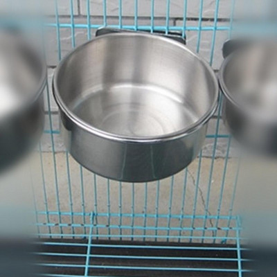 Kutija za hranjenje ptica od nehrđajućeg čelika Šalice za papige Posude za hranu Hranjenje vodom Pribor za piće