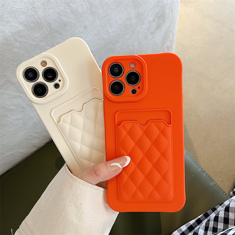 Kártyatáska Szilikon telefontok iPhone 14 13 12 11 Pro Max XS Max XR X 13Pro 14 Plus ütésálló lencsevédő puha TPU burkolathoz