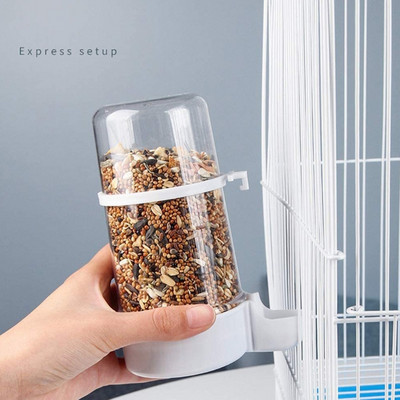 Bird Feeder and Waterer Bird Automatic Feeder for Cage Bird Food Bowl Αυτόματη τροφοδοσία πόσιμου Food Water Feed Dispenser